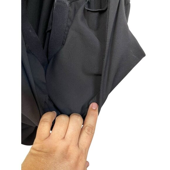 Fabletics Workout Tank Vega Performance Black Cut Out Floral See Through Size XL - Picture 4 of 7